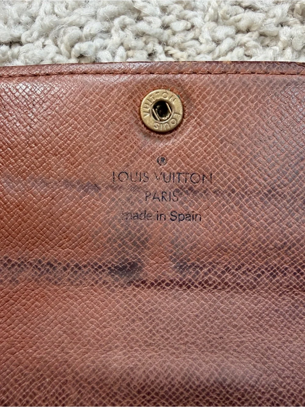 Louis Vuitton Brown Monogram Canvas Long Wallet